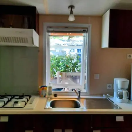 Mobile-home Climatise Dans Avec Piscine Jusqu'a 6 Personnes